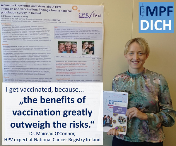 'I get vaccinated because...' Interview with Dr. Mairead O'Connor